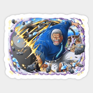 Monkey D. Garp Character Sticker